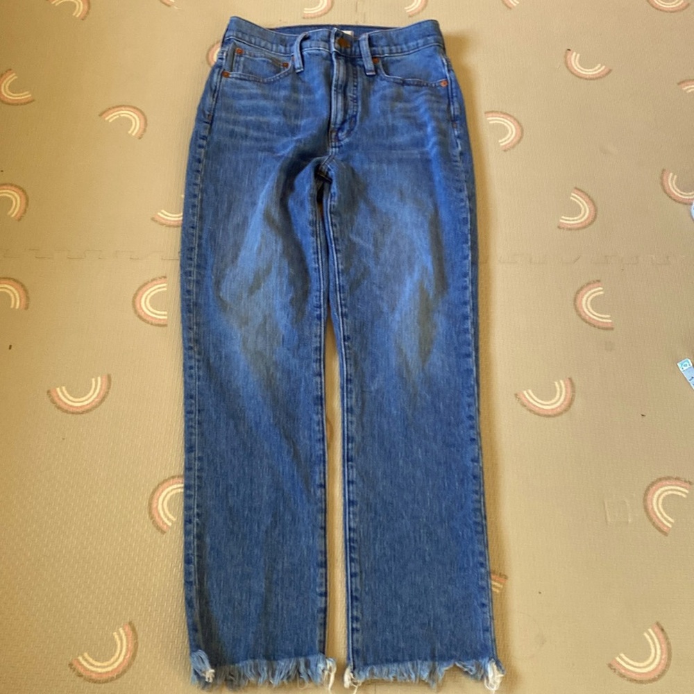 Madewell Perfect Vintage Jean Enmore Wash Raw Hem - Picture 2 of 11
